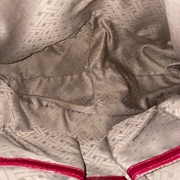 Cole Haan Coated Patent Leather Sugar Berry Tote - Picture 13 of 16